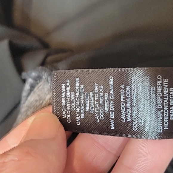 Slimming Gray/Black Sheath Dress, White House Black Market - Picture 8 of 8